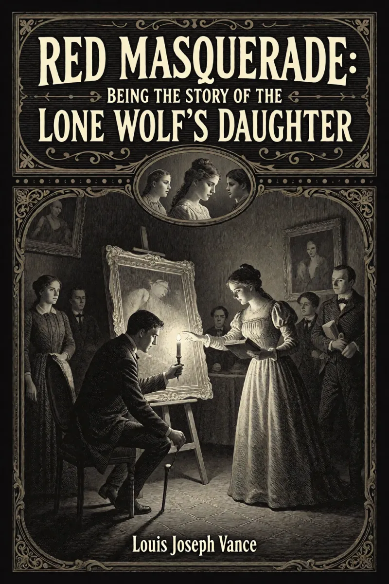 Cover of Red Masquerade: Being the Story of the Lone Wolf's Daughter by Louis Joseph Vance