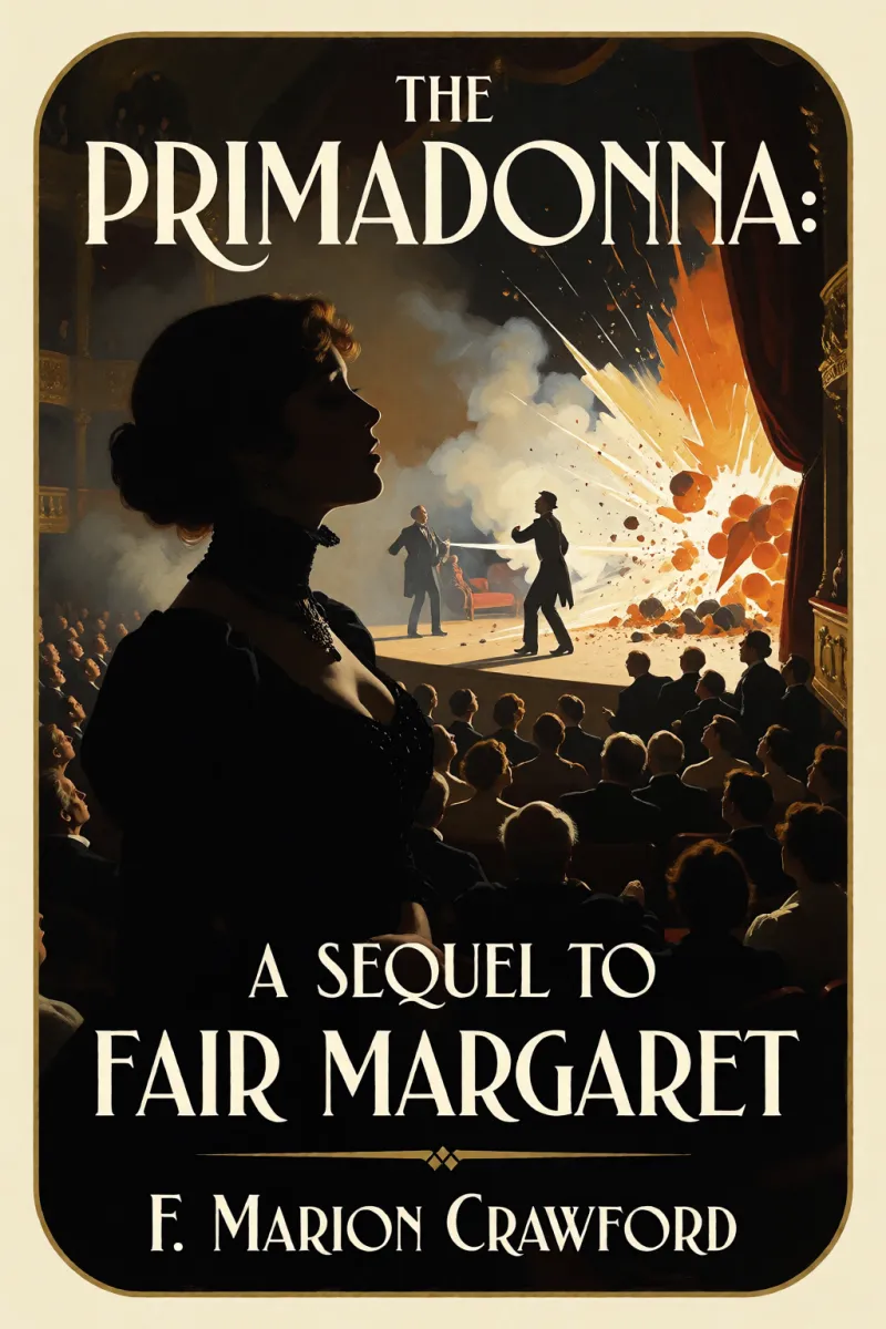 Cover of The Primadonna: A Sequel to "Fair Margaret" by F. Marion Crawford
