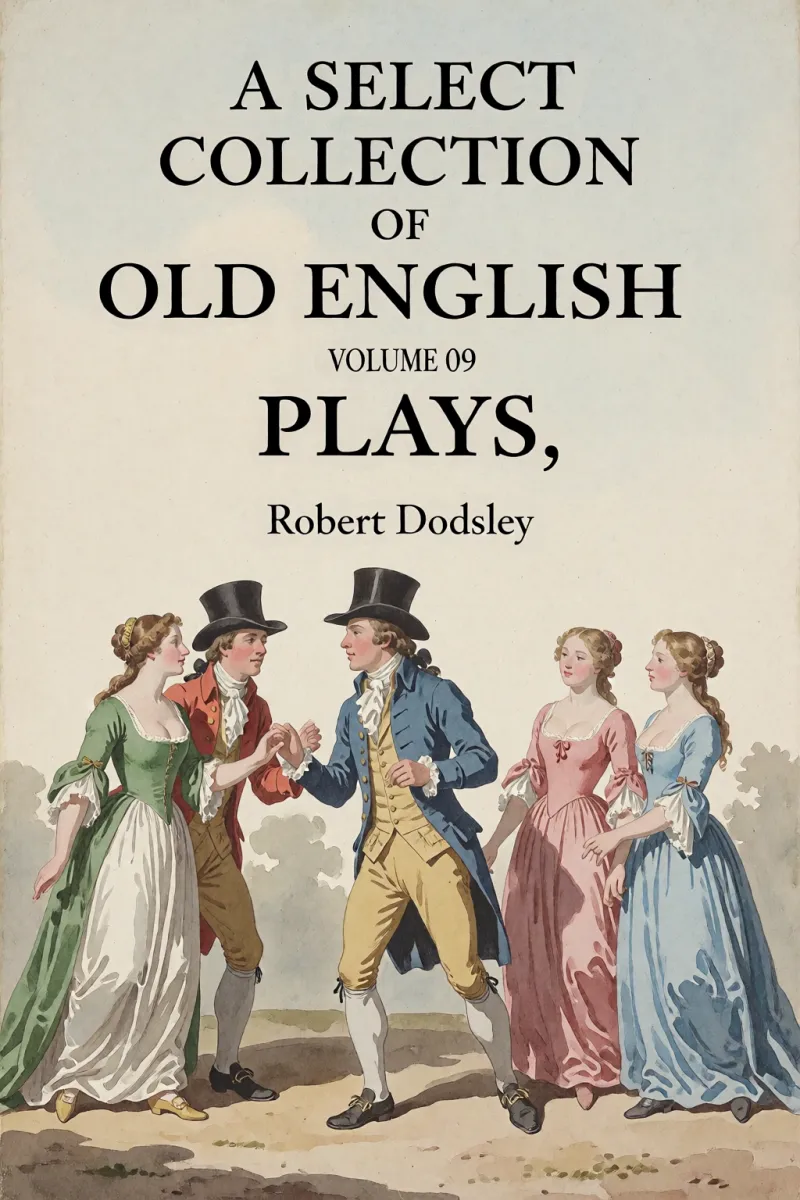 Cover of A Select Collection of Old English Plays, Volume 09 by Robert Dodsley