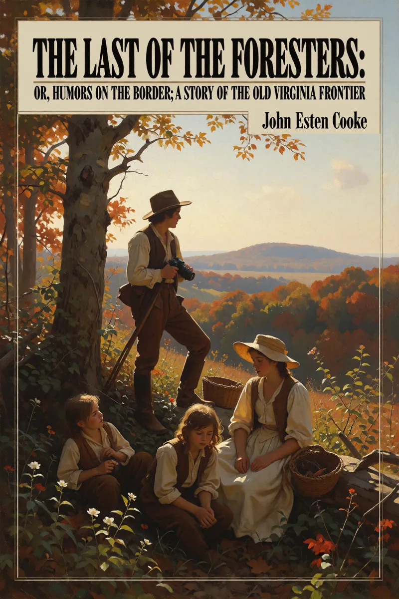 Cover of The Last of the Foresters: Or, Humors on the Border; A story of the Old Virginia Frontier by John Esten Cooke