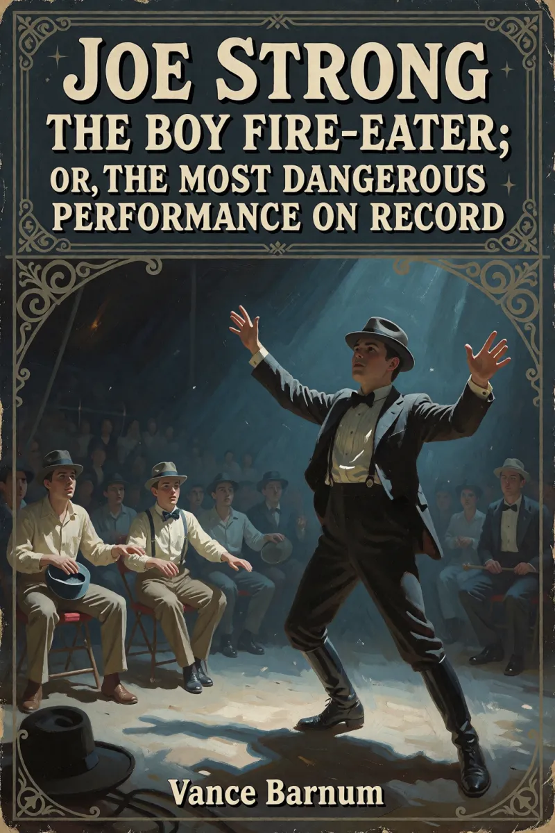 Cover of Joe Strong the Boy Fire-Eater; Or, The Most Dangerous Performance on Record by Vance Barnum