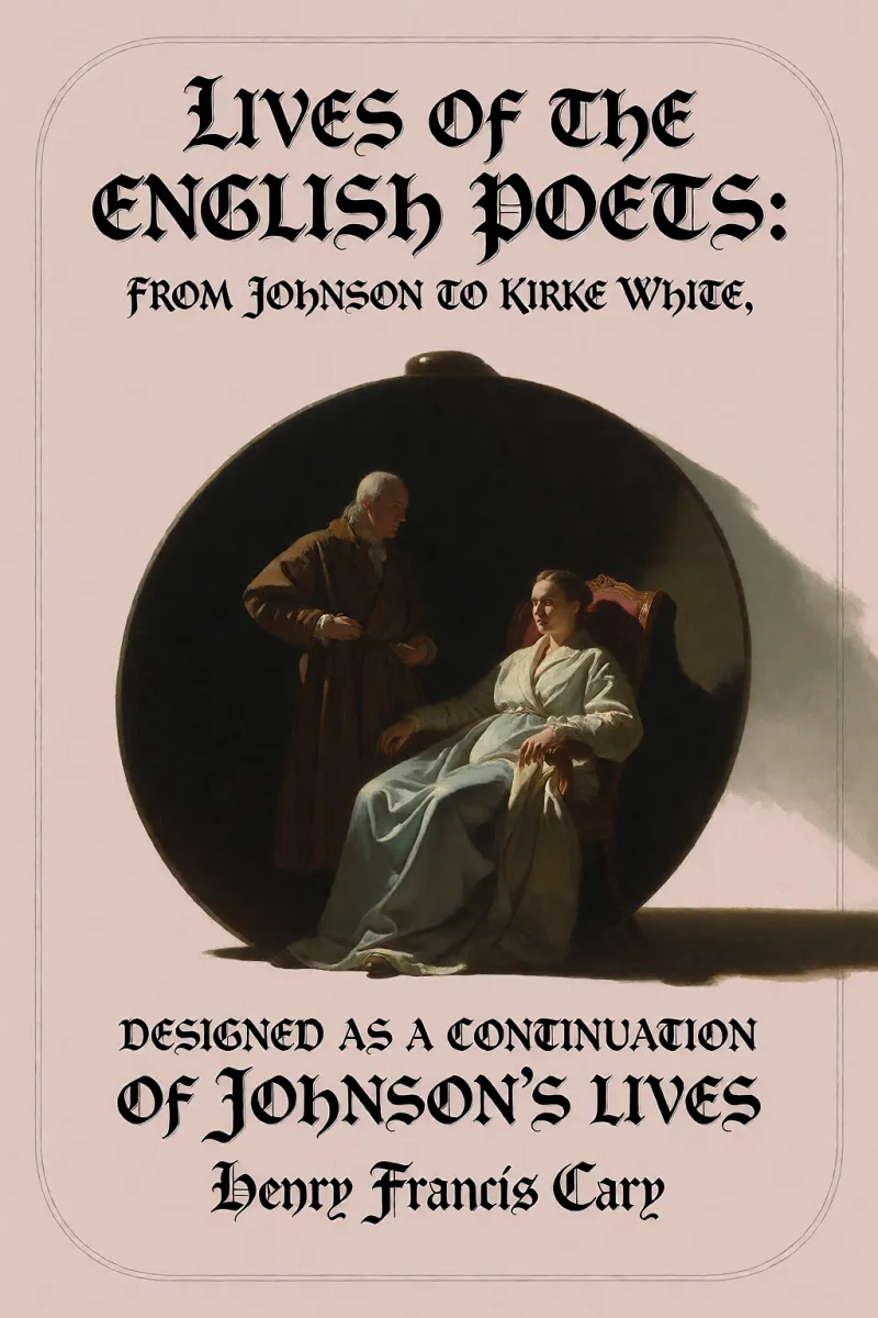 Cover of Lives of the English Poets: From Johnson to Kirke White, Designed as a Continuation of Johnson's Lives by Henry Francis Cary