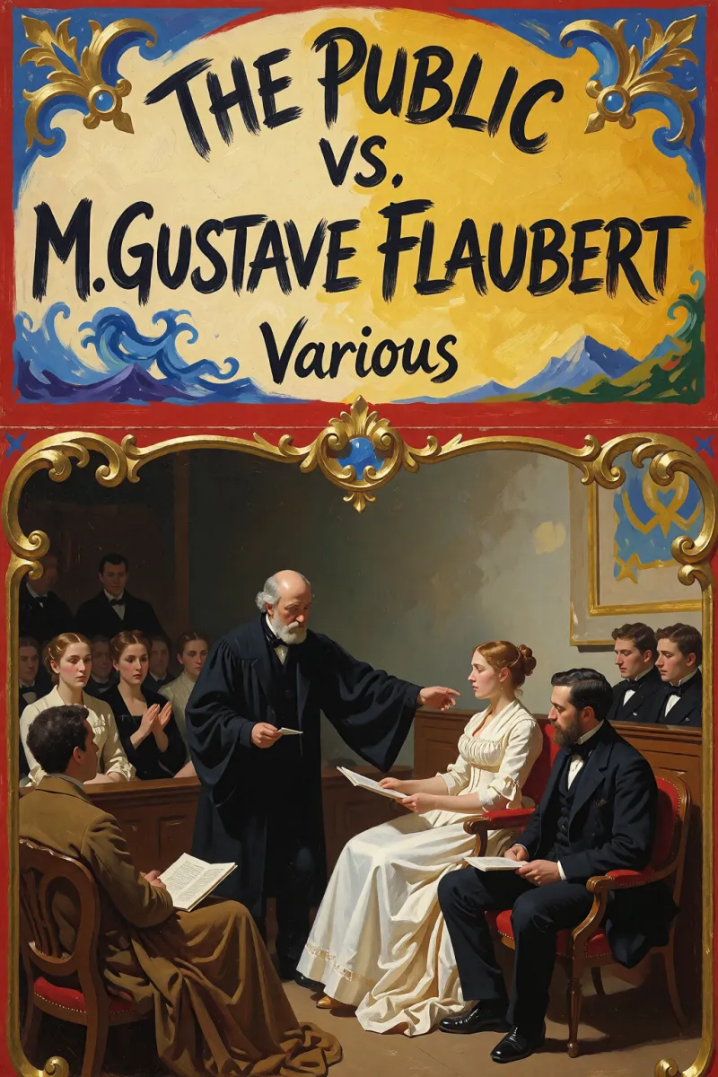 Cover of The Public vs. M. Gustave Flaubert by Various