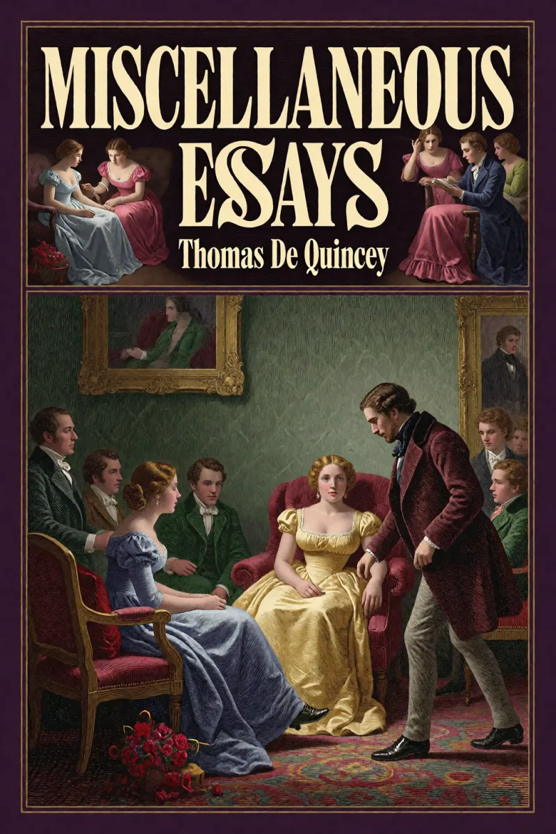 Cover of Miscellaneous Essays by Thomas De Quincey