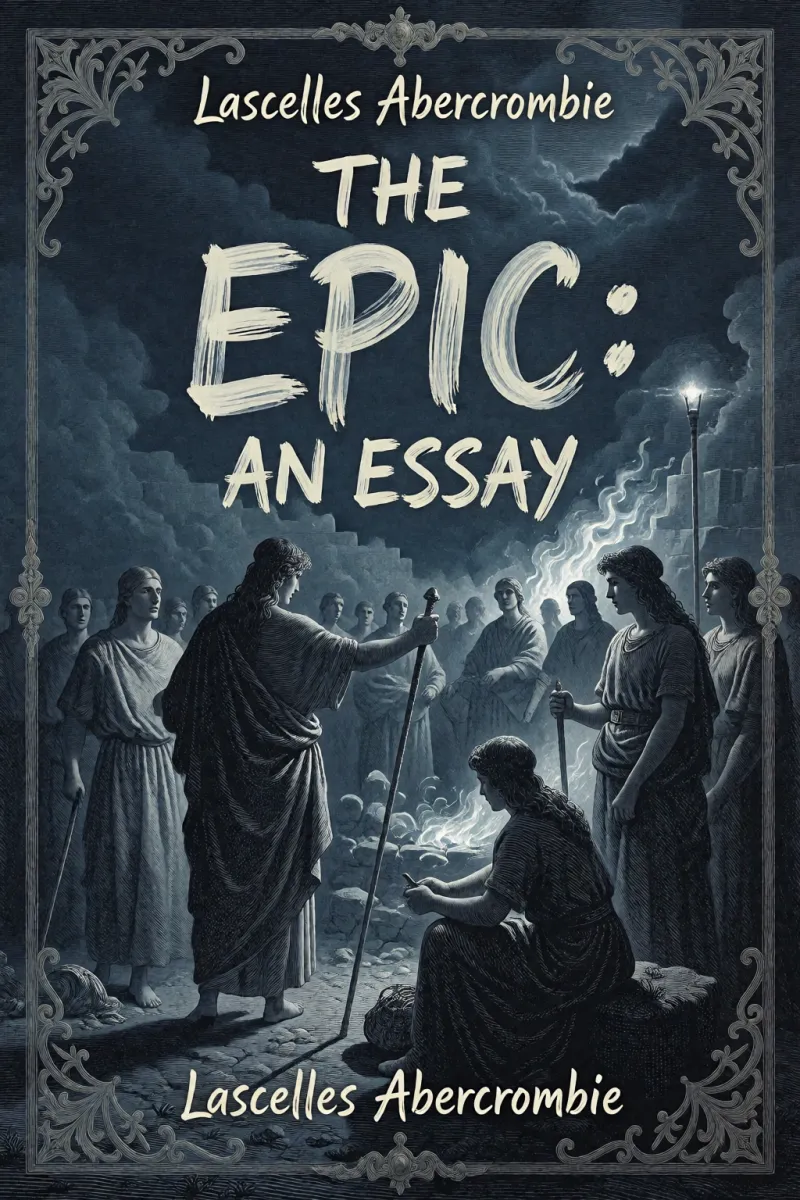 Cover of The Epic: An Essay by Lascelles Abercrombie