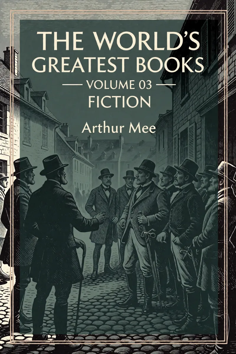 Cover of The World's Greatest Books — Volume 03 — Fiction by Arthur Mee