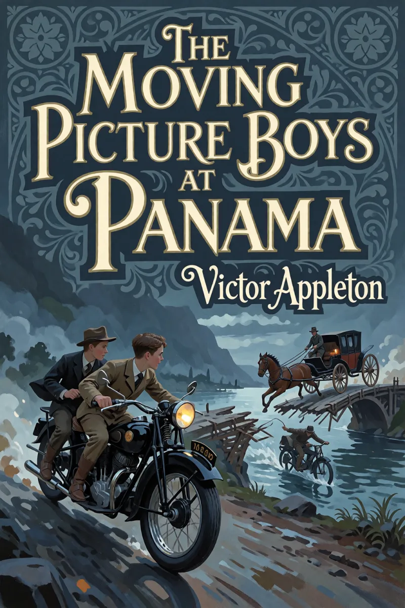 Cover of The moving picture boys at Panama by Victor Appleton