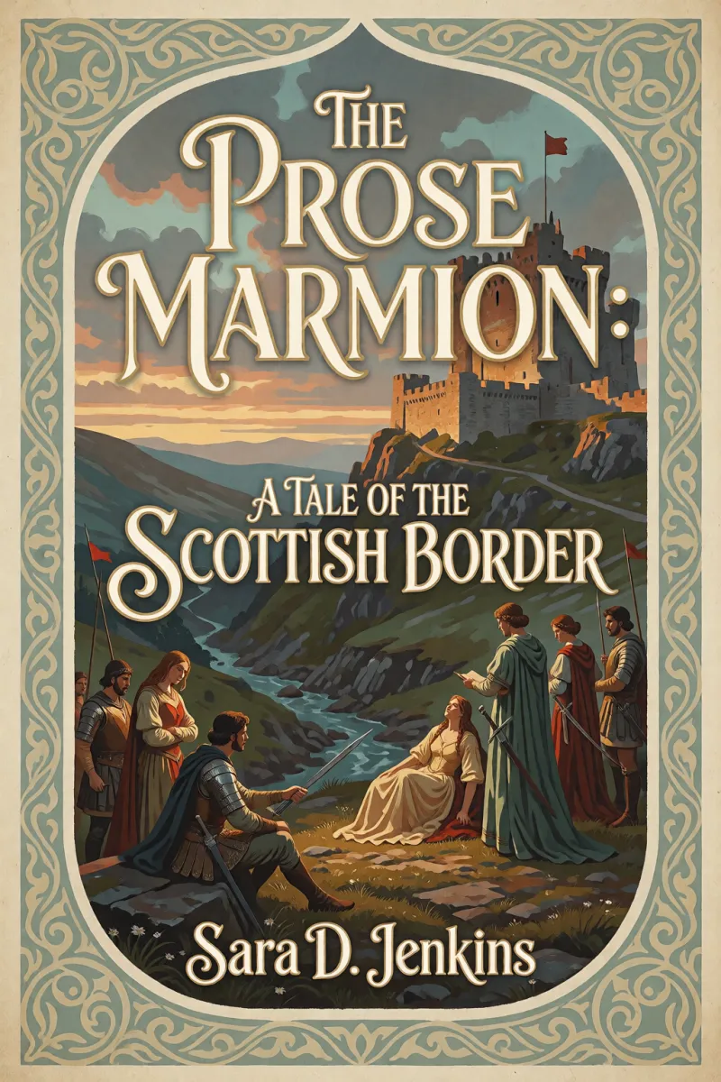 Cover of The Prose Marmion: A Tale of the Scottish Border by Sara D. Jenkins