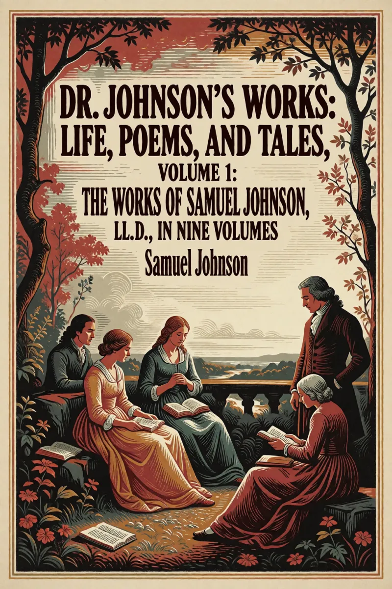 Cover of Dr. Johnson's Works: Life, Poems, and Tales, Volume 1: The Works of Samuel Johnson, LL.D., in Nine Volumes by Samuel Johnson