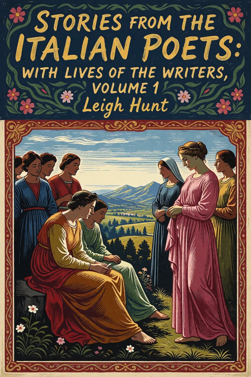 Cover of Stories from the Italian Poets: with Lives of the Writers, Volume 1 by Leigh Hunt
