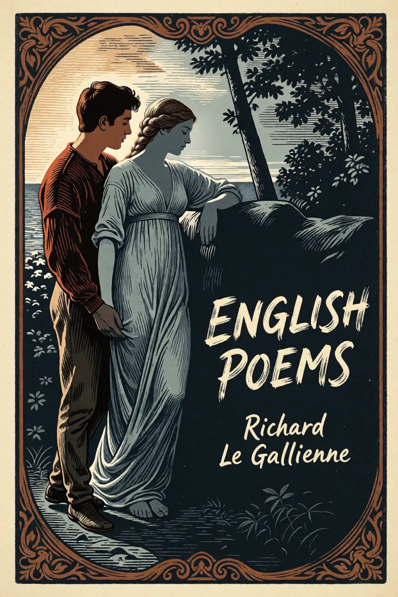 Cover of English Poems by Richard Le Gallienne