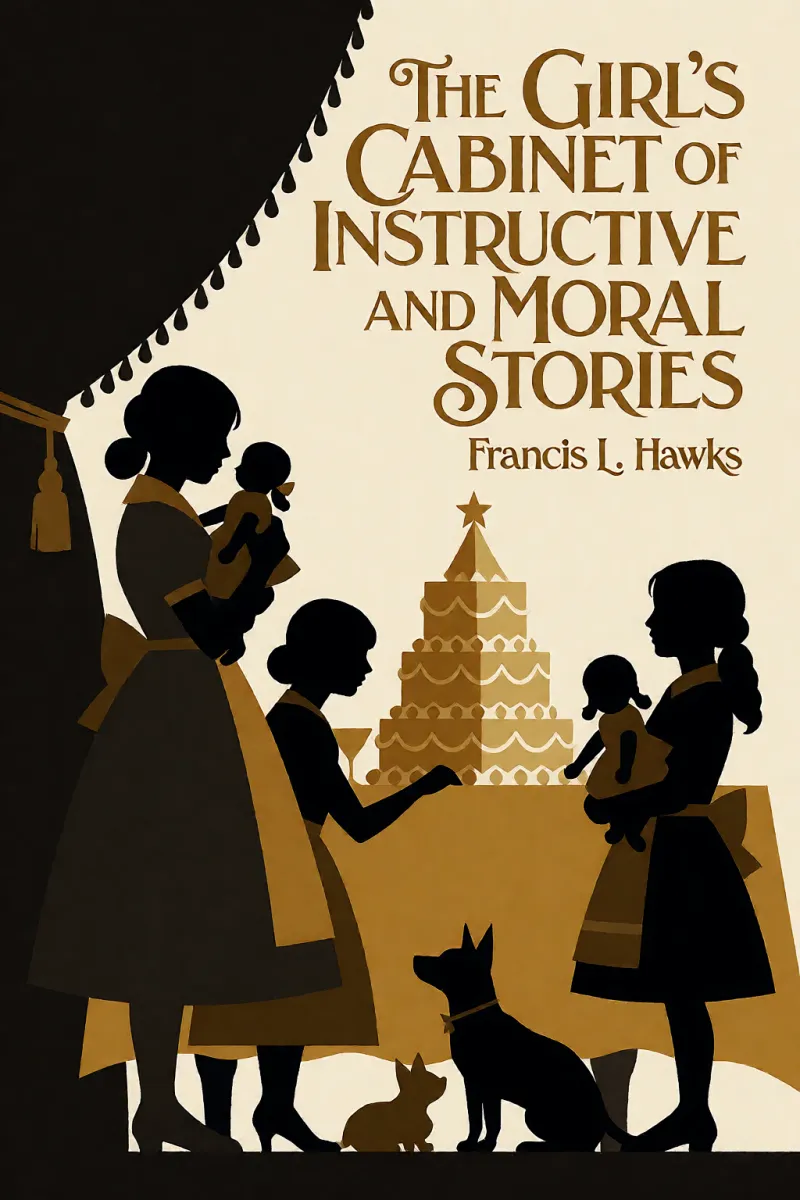 Cover of The Girl's Cabinet of Instructive and Moral Stories by Francis L. Hawks