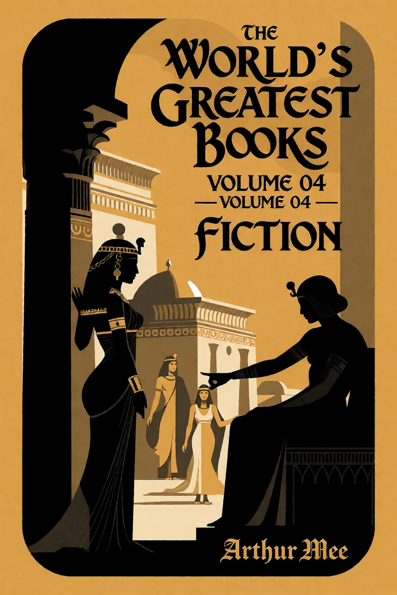 Cover of The World's Greatest Books — Volume 04 — Fiction by Arthur Mee