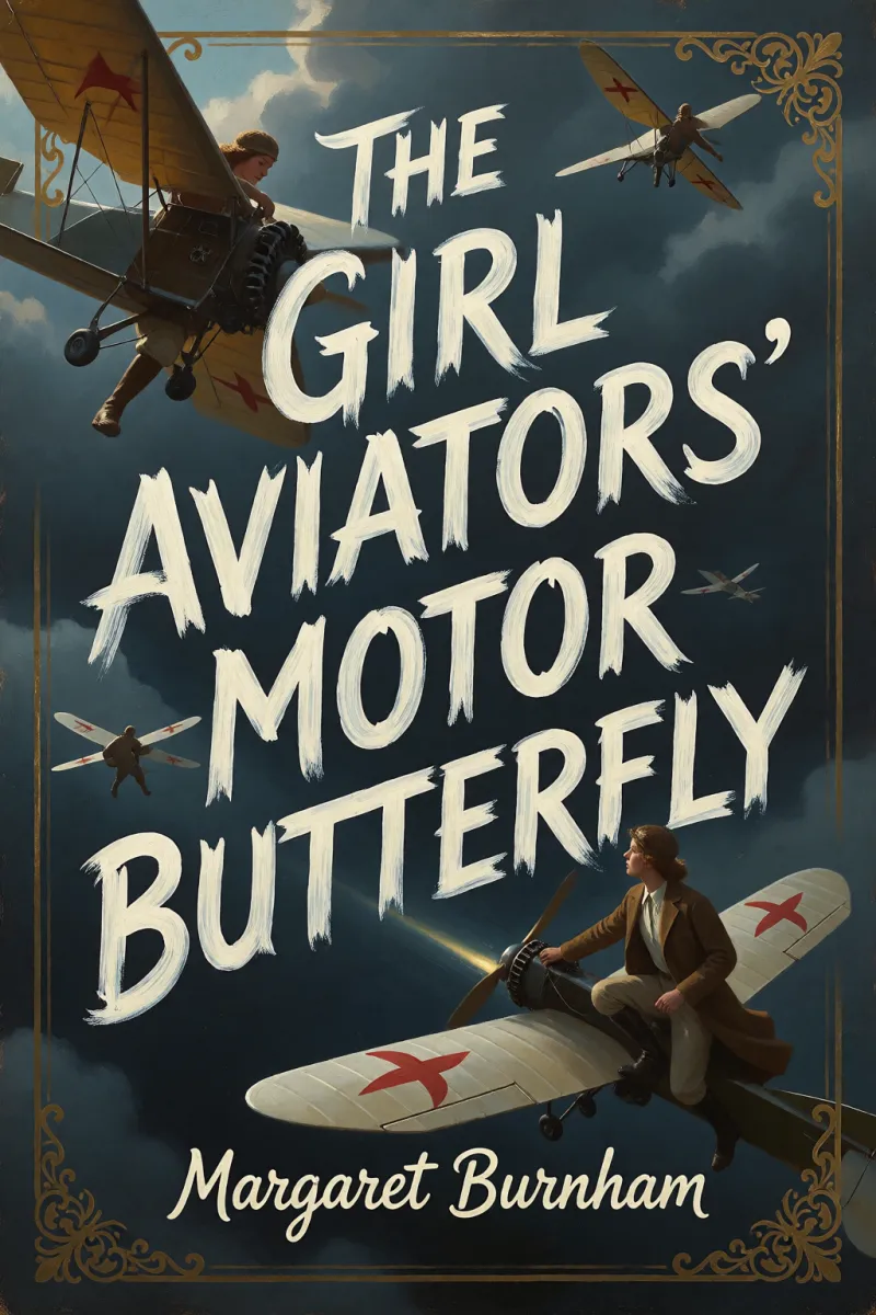 Cover of The Girl Aviators' Motor Butterfly by Margaret Burnham