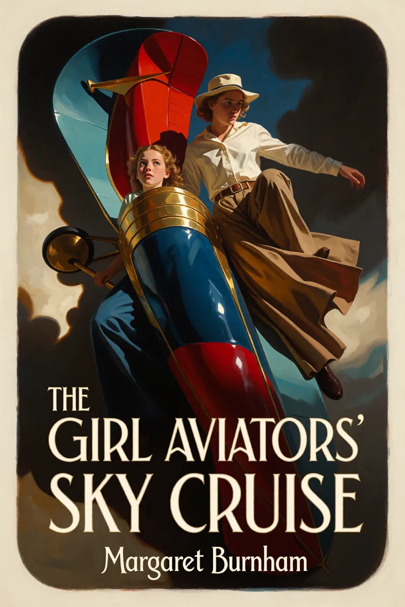 Cover of The Girl Aviators' Sky Cruise by Margaret Burnham