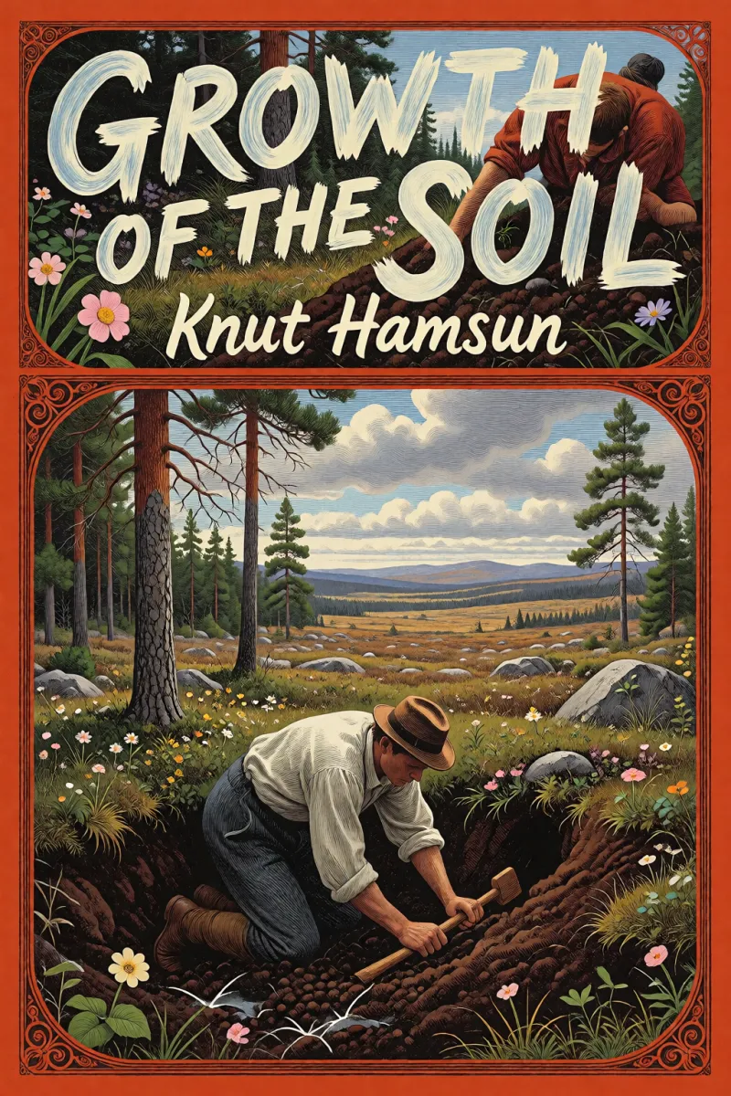 Cover of Growth of the Soil by Knut Hamsun