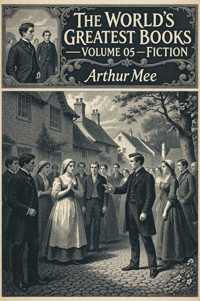 Cover of The World's Greatest Books — Volume 05 — Fiction by Arthur Mee