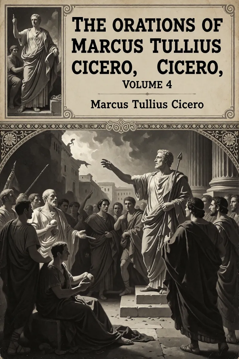 Cover of The Orations of Marcus Tullius Cicero, Volume 4 by Marcus Tullius Cicero