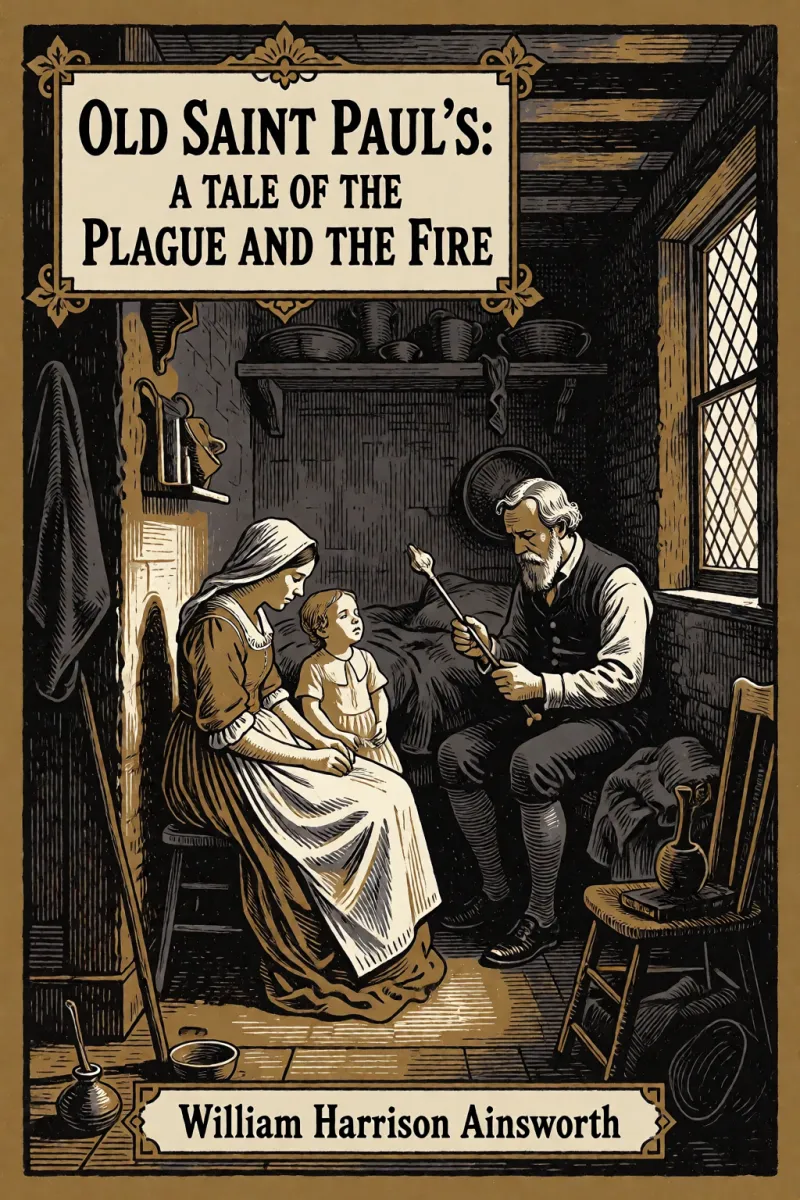 Cover of Old Saint Paul's: A Tale of the Plague and the Fire by William Harrison Ainsworth