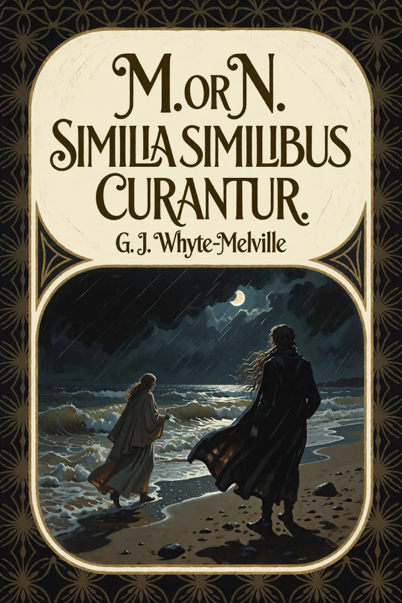 Cover of M. or N. "Similia similibus curantur." by G. J. Whyte-Melville