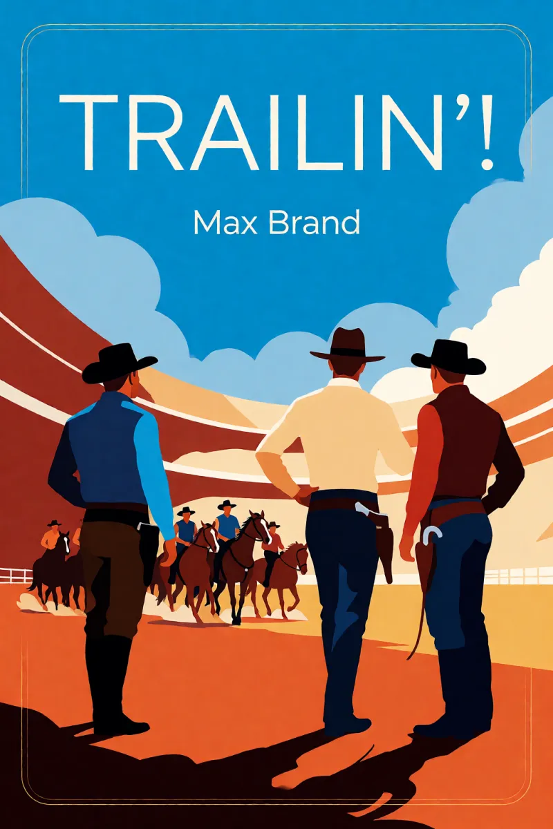Cover of Trailin'! by Max Brand