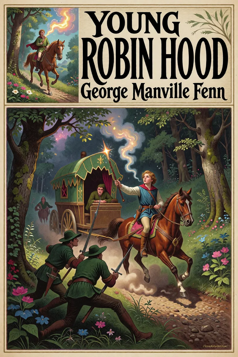 Cover of Young Robin Hood by George Manville Fenn