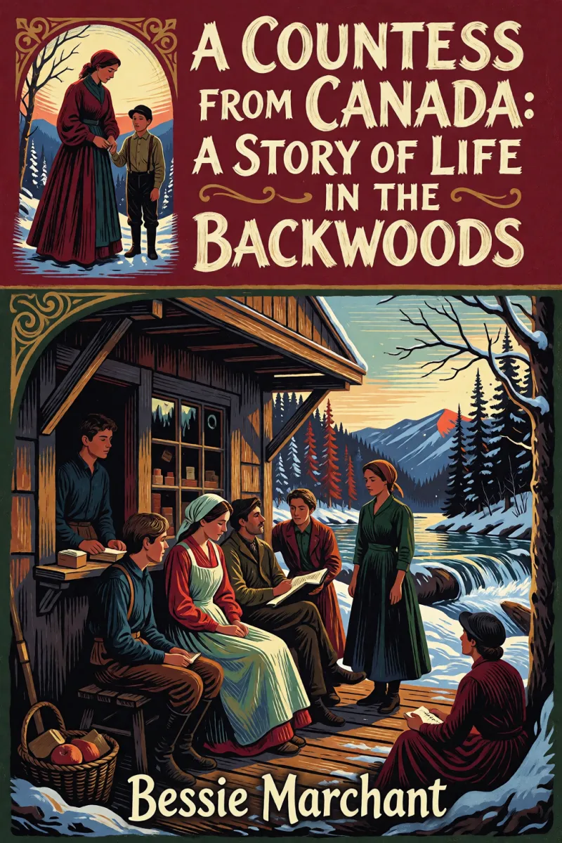 Cover of A Countess from Canada: A Story of Life in the Backwoods by Bessie Marchant