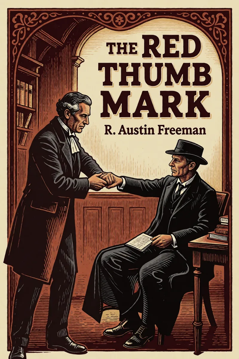 Cover of The Red Thumb Mark by R. Austin Freeman
