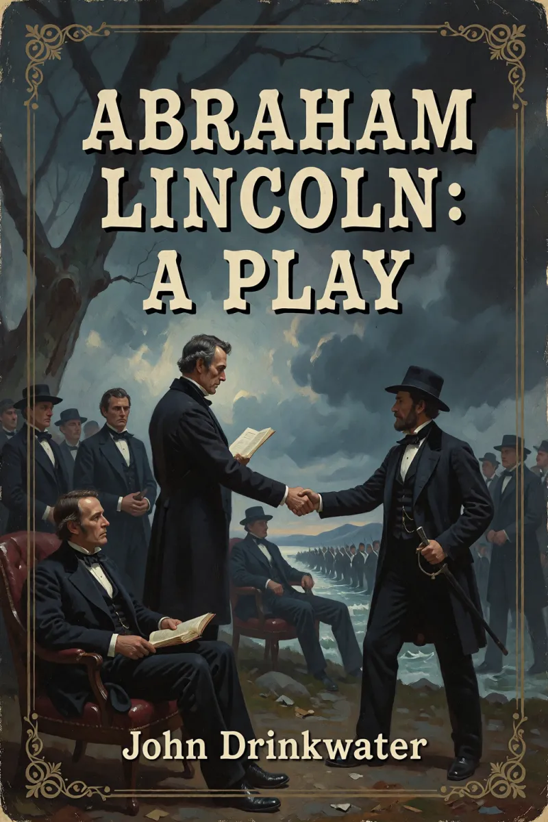 Cover of Abraham Lincoln: A Play by John Drinkwater