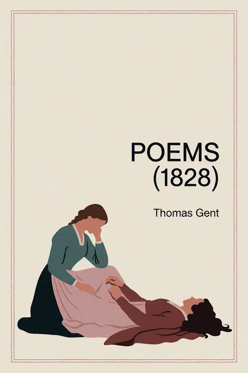 Cover of Poems (1828) by Thomas Gent