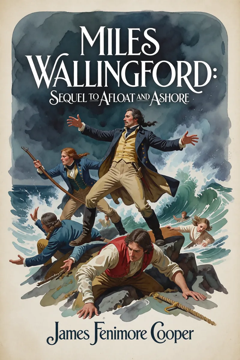 Cover of Miles Wallingford: Sequel to "Afloat and Ashore" by James Fenimore Cooper