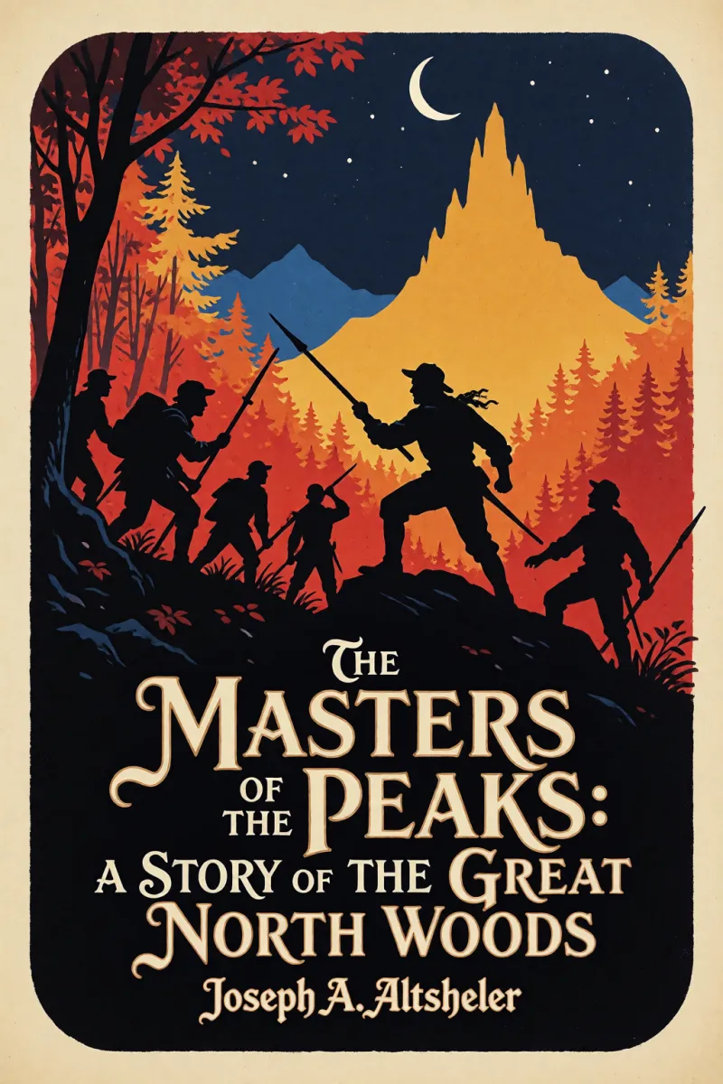 Cover of The Masters of the Peaks: A Story of the Great North Woods by Joseph A. Altsheler