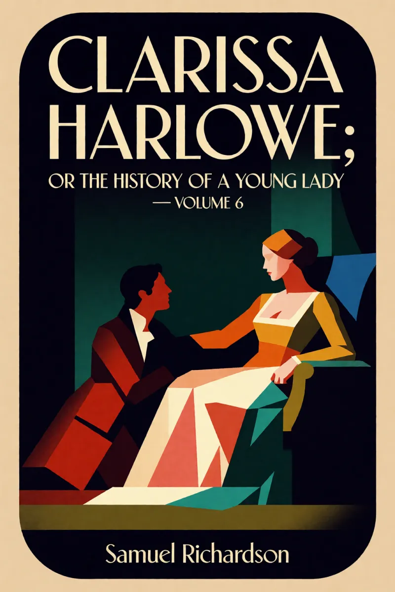 Cover of Clarissa Harlowe; or the history of a young lady — Volume 6 by Samuel Richardson