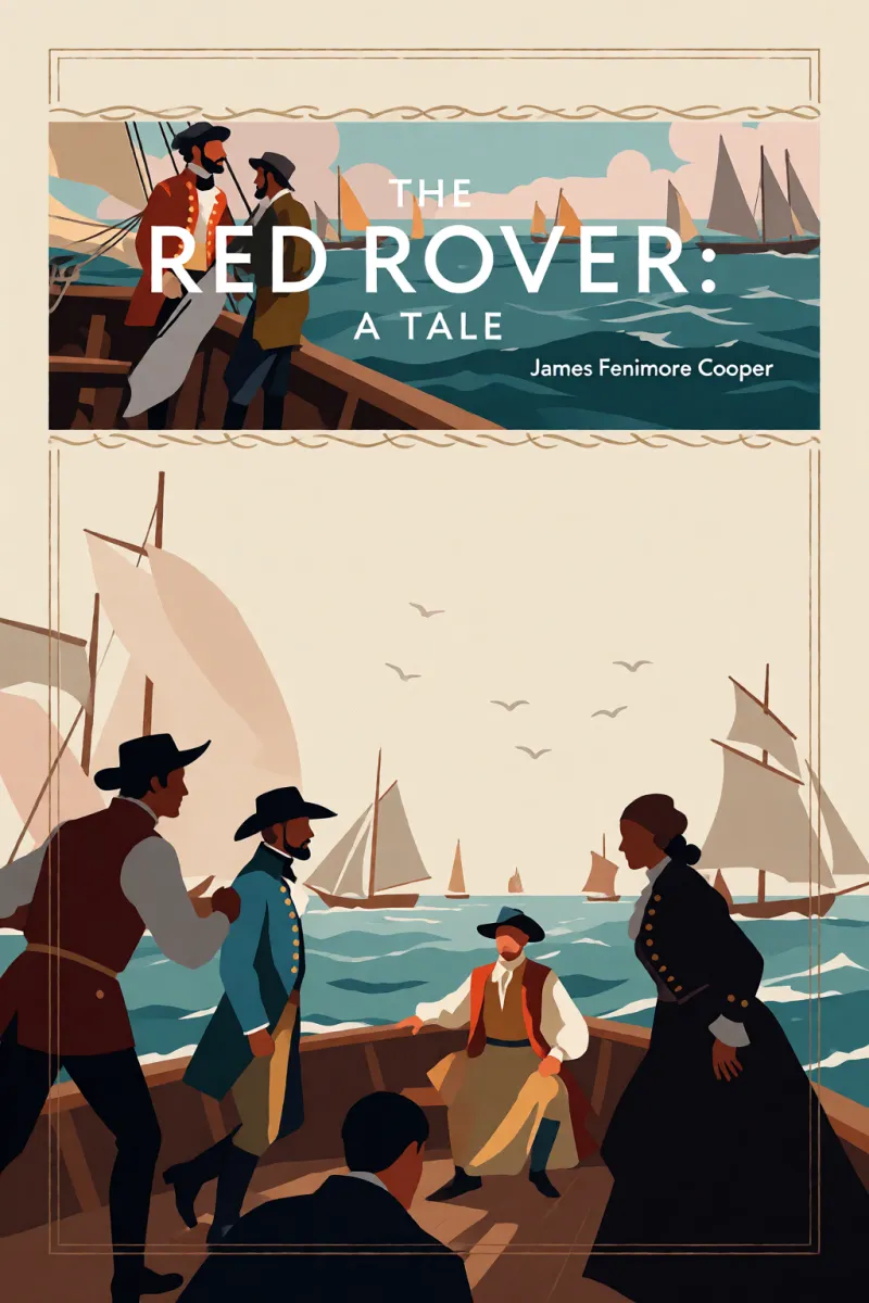 Cover of The Red Rover: A Tale by James Fenimore Cooper