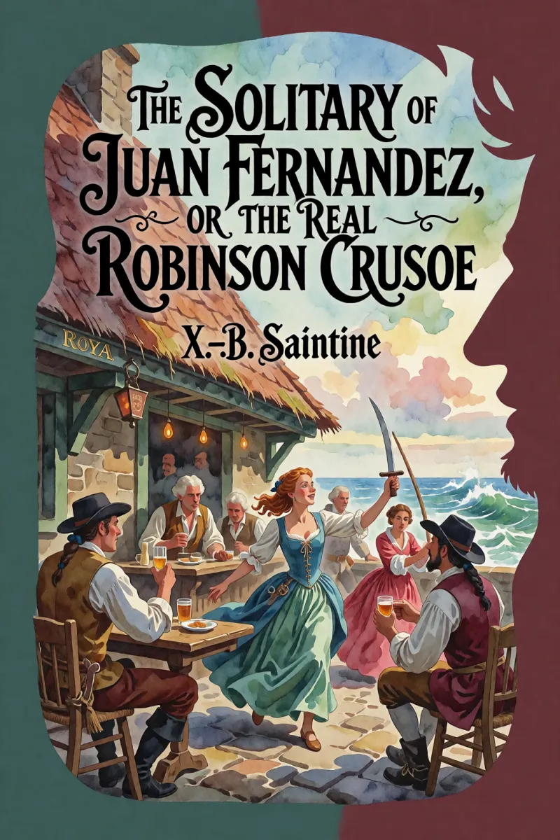 Cover of The Solitary of Juan Fernandez, or the Real Robinson Crusoe by X.-B. Saintine