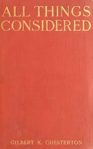 Cover of All Things Considered by G. K. Chesterton