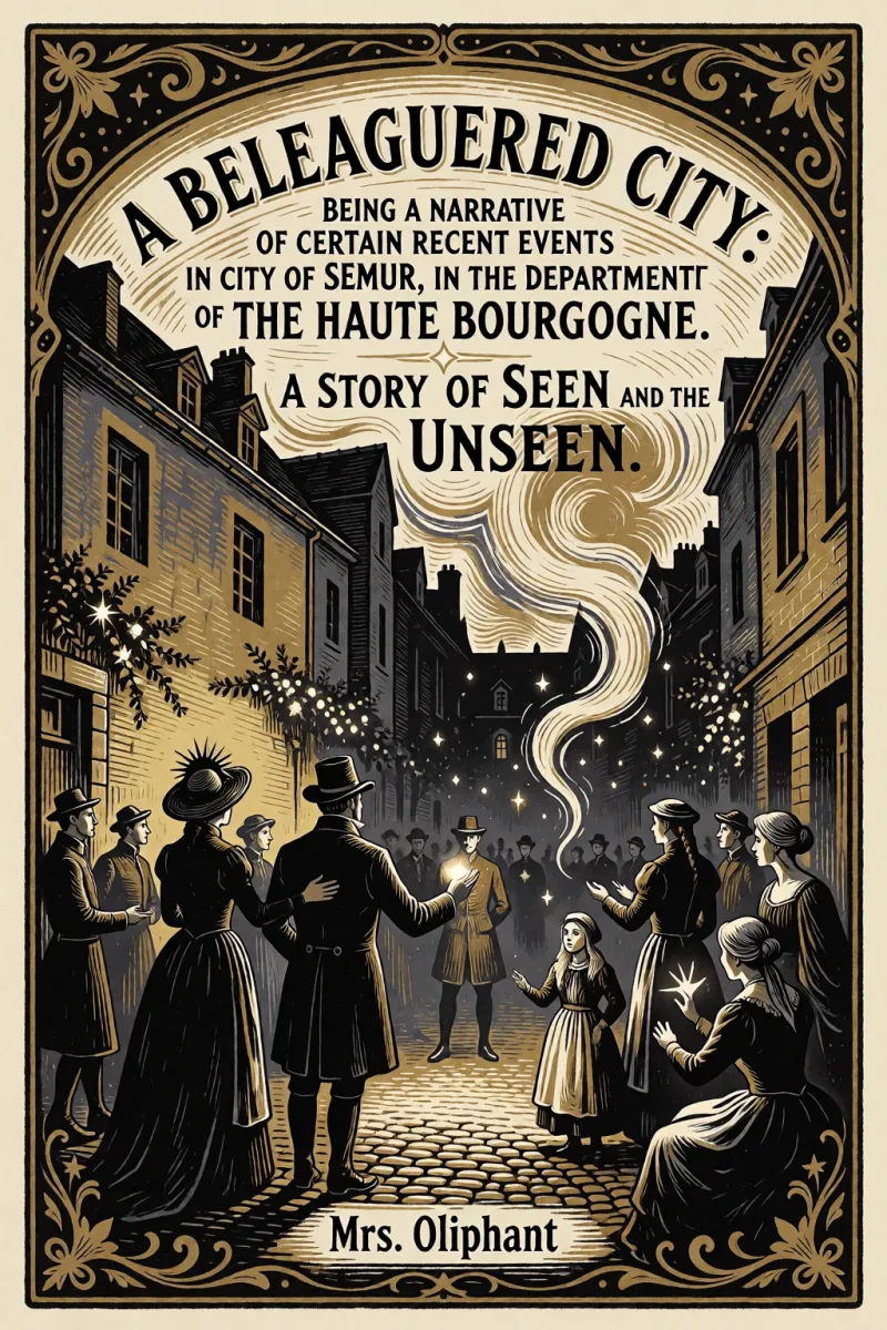 Cover of A Beleaguered City: Being a Narrative of Certain Recent Events in the City of Semur, in the Department of the Haute Bourgogne. A Story of the Seen and the Unseen by Mrs. Oliphant
