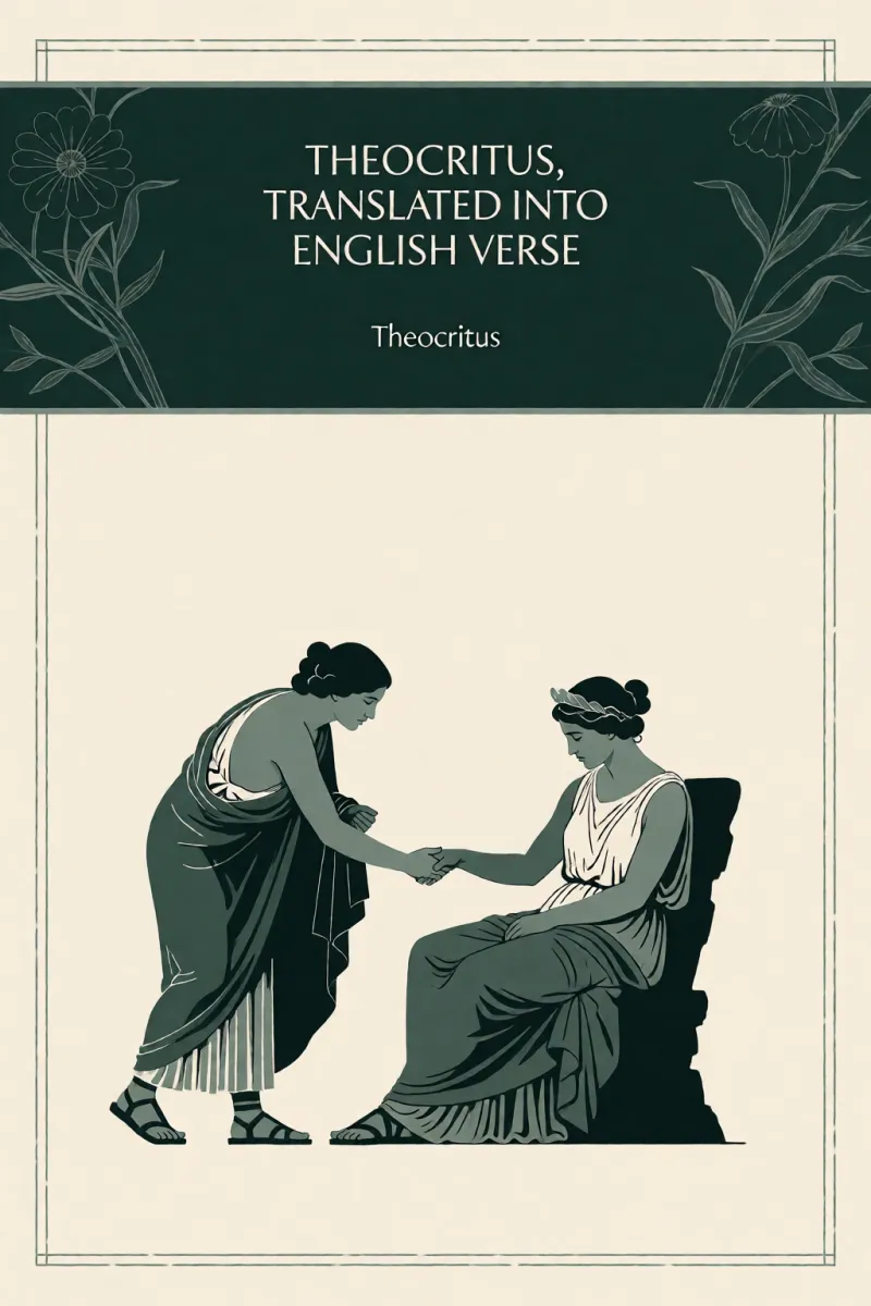 Cover of Theocritus, translated into English Verse by Theocritus