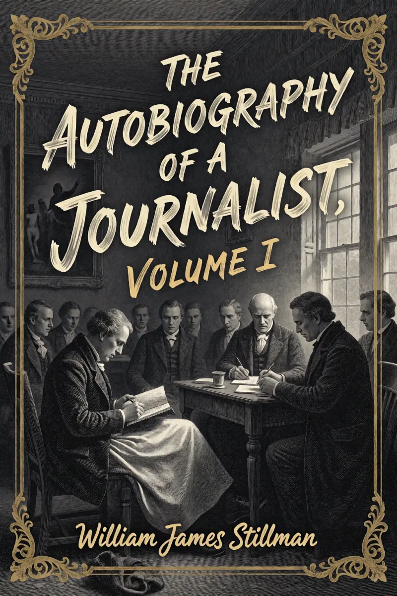 Cover of The Autobiography of a Journalist, Volume I by William James Stillman