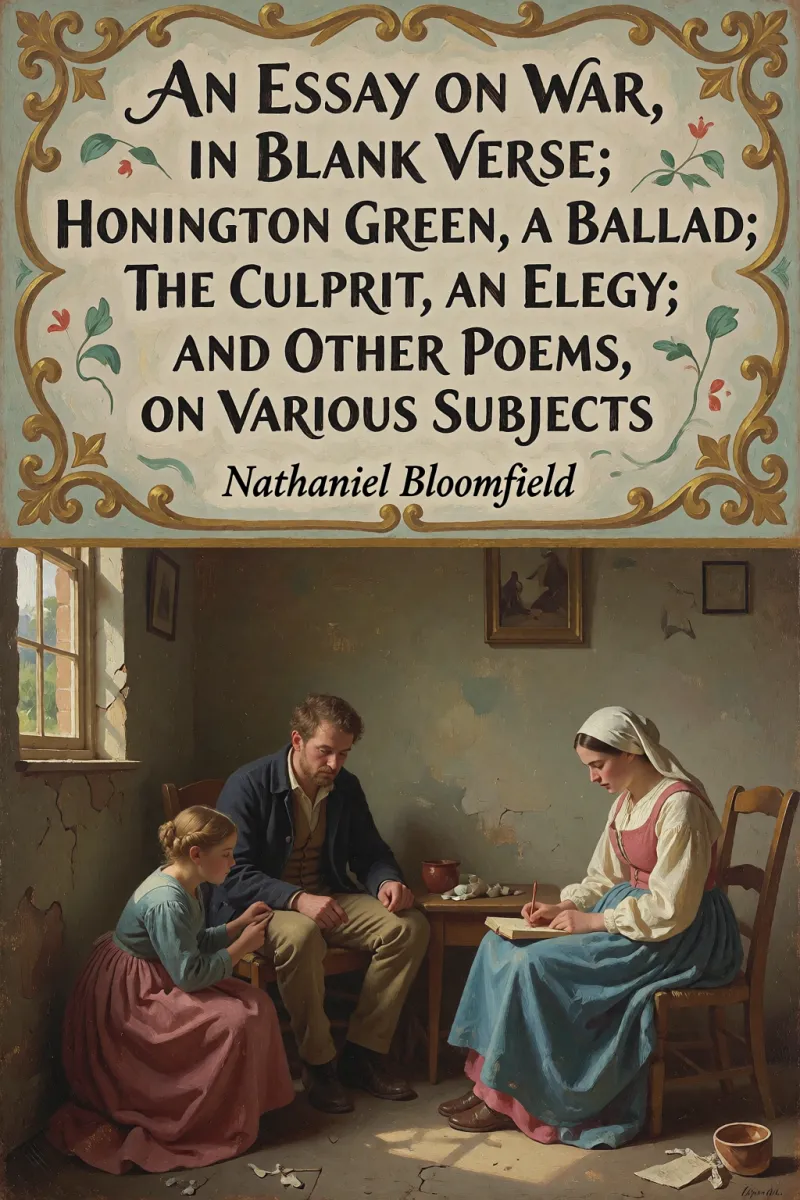 Cover of An Essay on War, in Blank Verse; Honington Green, a Ballad; the Culprit, an Elegy; and Other Poems, on Various Subjects by Nathaniel Bloomfield