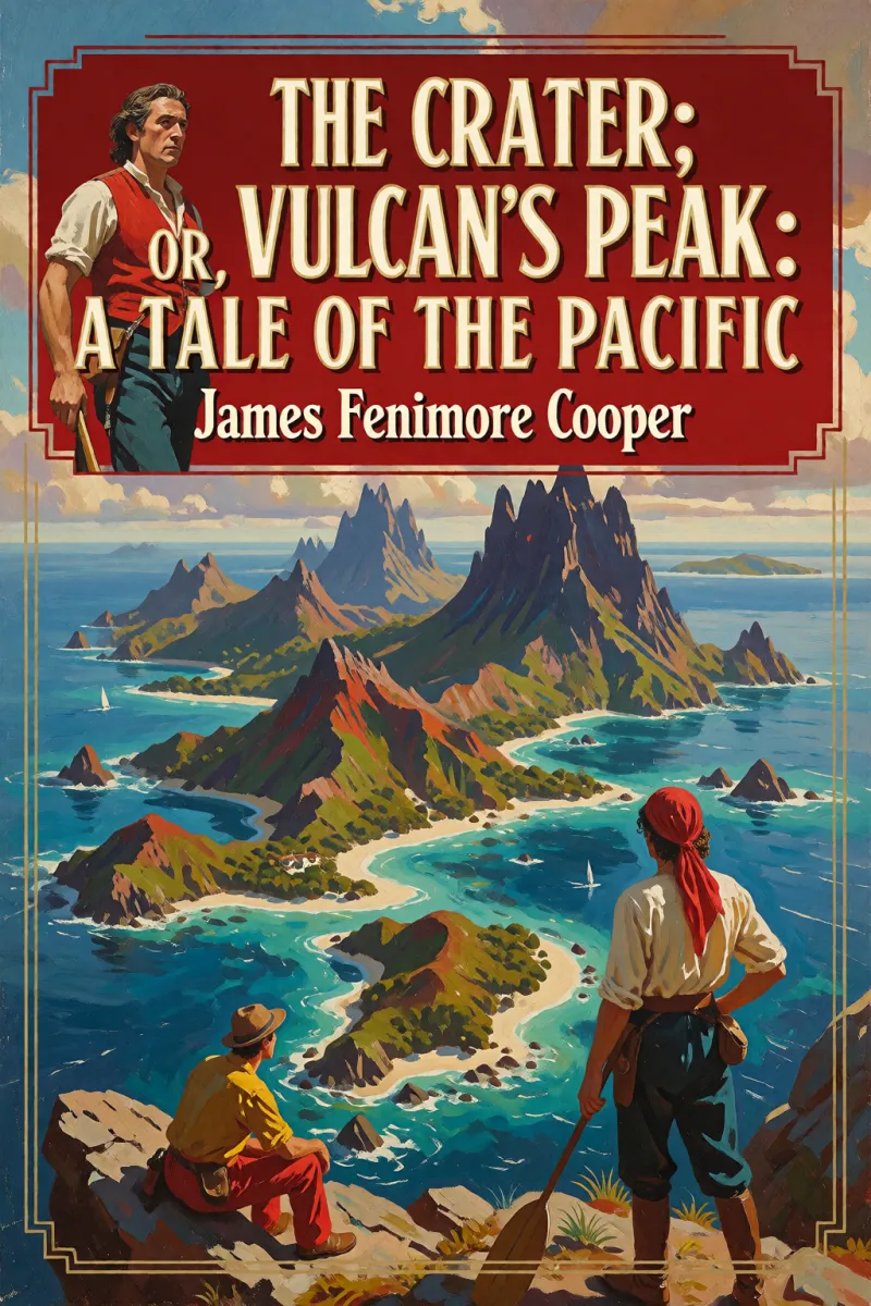 Cover of The Crater; Or, Vulcan's Peak: A Tale of the Pacific by James Fenimore Cooper