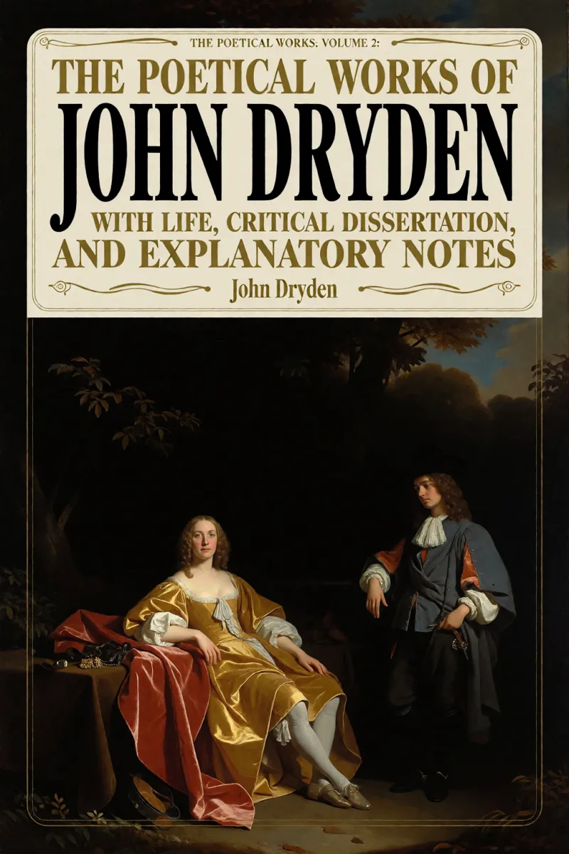 Cover of The Poetical Works of John Dryden, Volume 2: With Life, Critical Dissertation, and Explanatory Notes by John Dryden