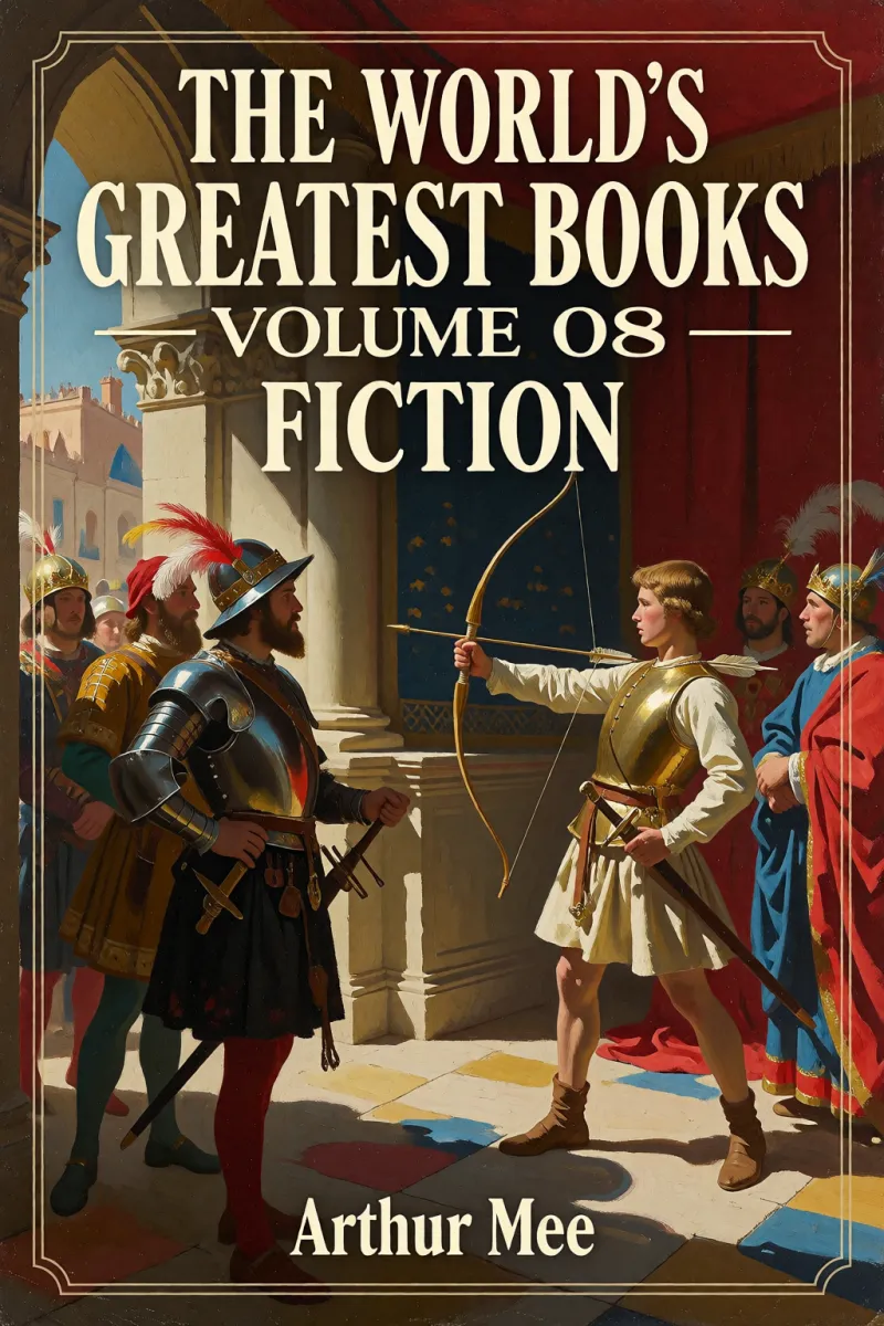Cover of The World's Greatest Books — Volume 08 — Fiction by Arthur Mee