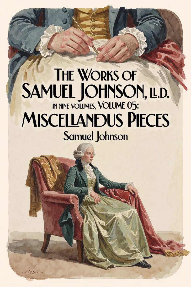 Cover of The Works of Samuel Johnson, LL.D. in Nine Volumes, Volume 05: Miscellaneous Pieces by Samuel Johnson