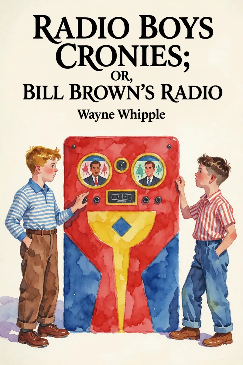 Cover of Radio Boys Cronies; Or, Bill Brown's Radio by Wayne Whipple