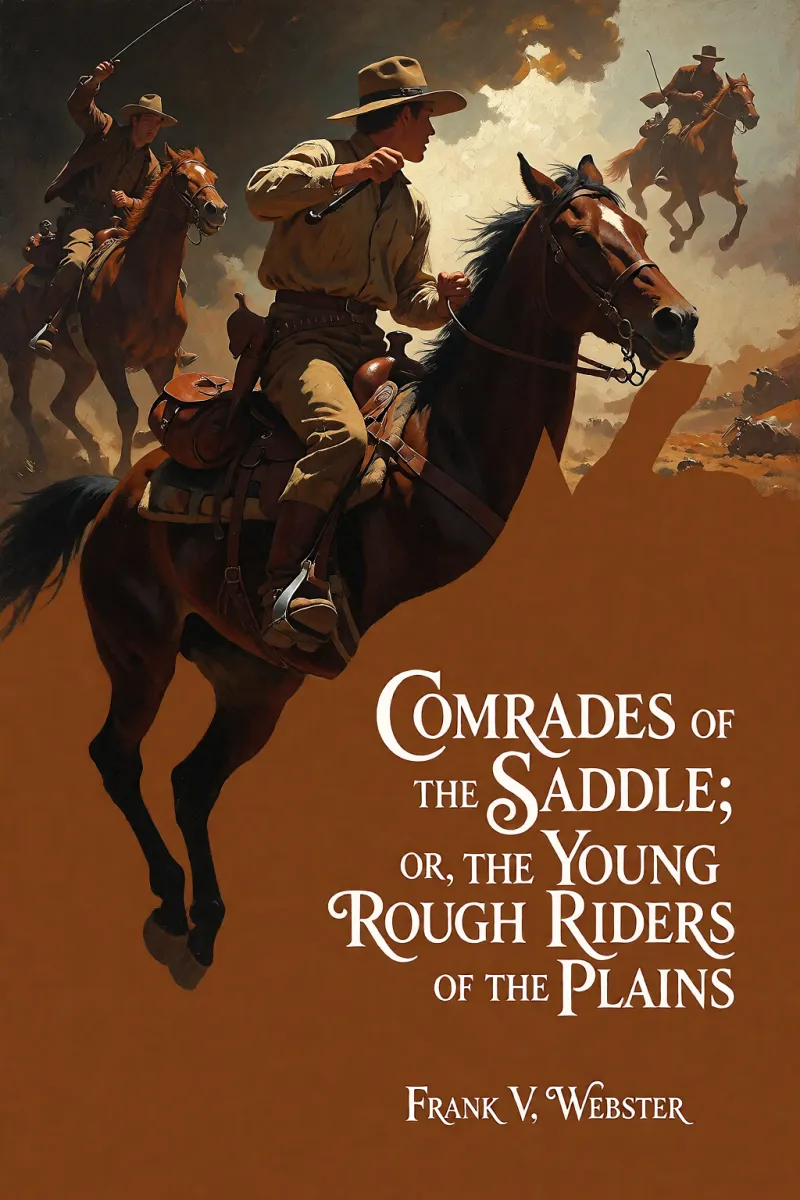 Cover of Comrades of the Saddle; Or, The Young Rough Riders of the Plains by Frank V. Webster