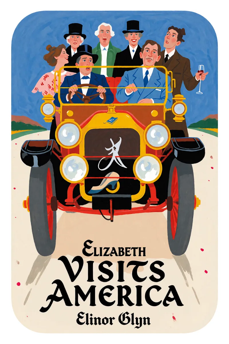 Cover of Elizabeth Visits America by Elinor Glyn