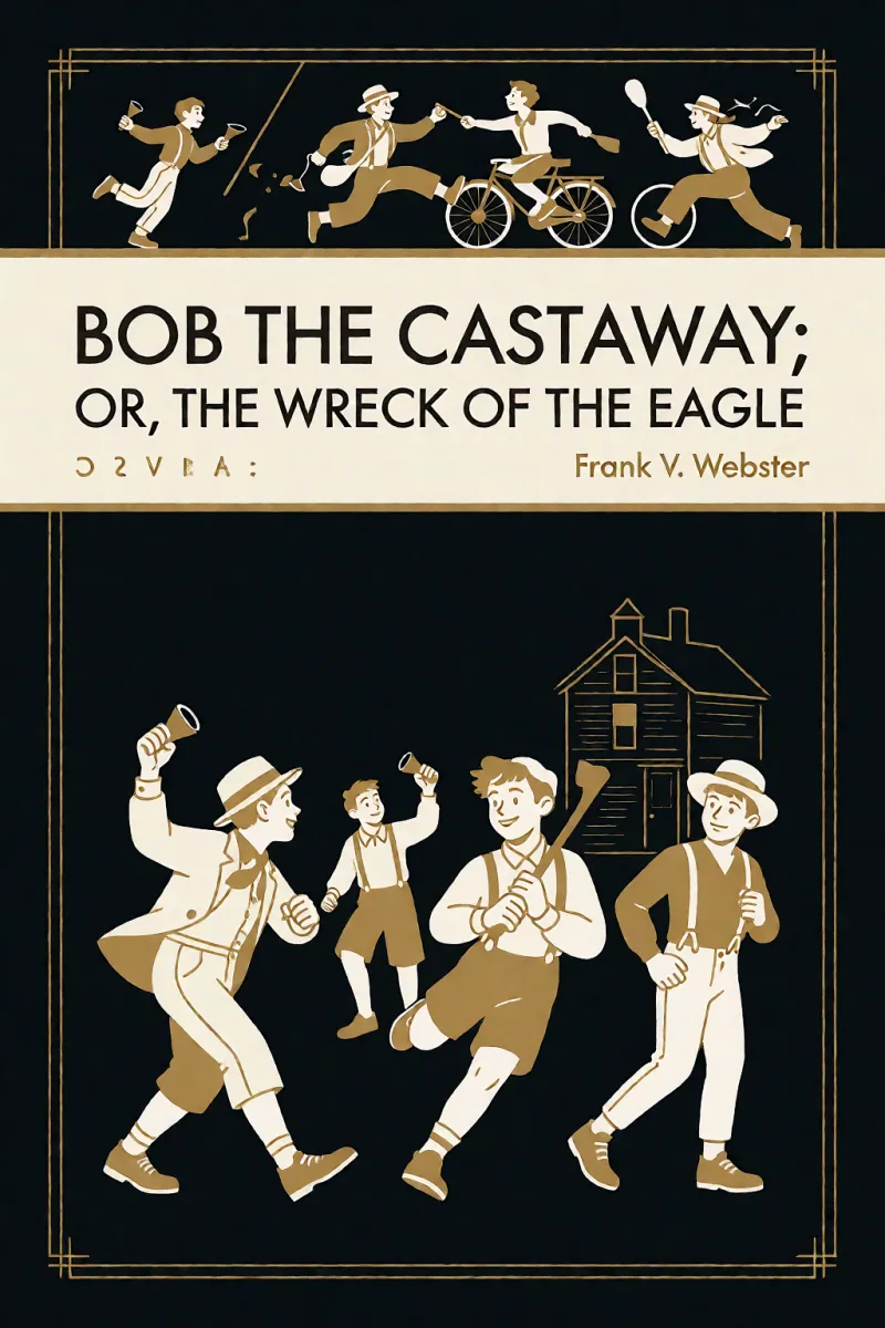 Cover of Bob the Castaway; Or, The Wreck of the Eagle by Frank V. Webster