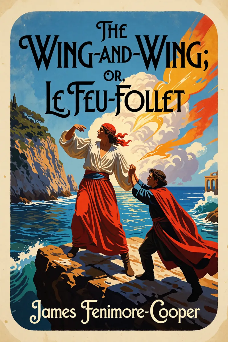 Cover of The Wing-and-Wing; Or, Le Feu-Follet by James Fenimore Cooper