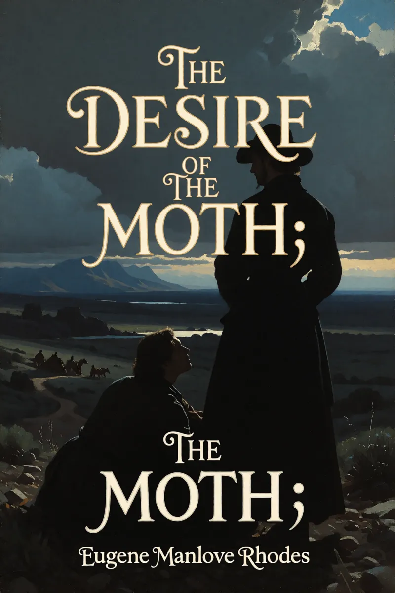 Cover of The desire of the moth ; by Eugene Manlove Rhodes